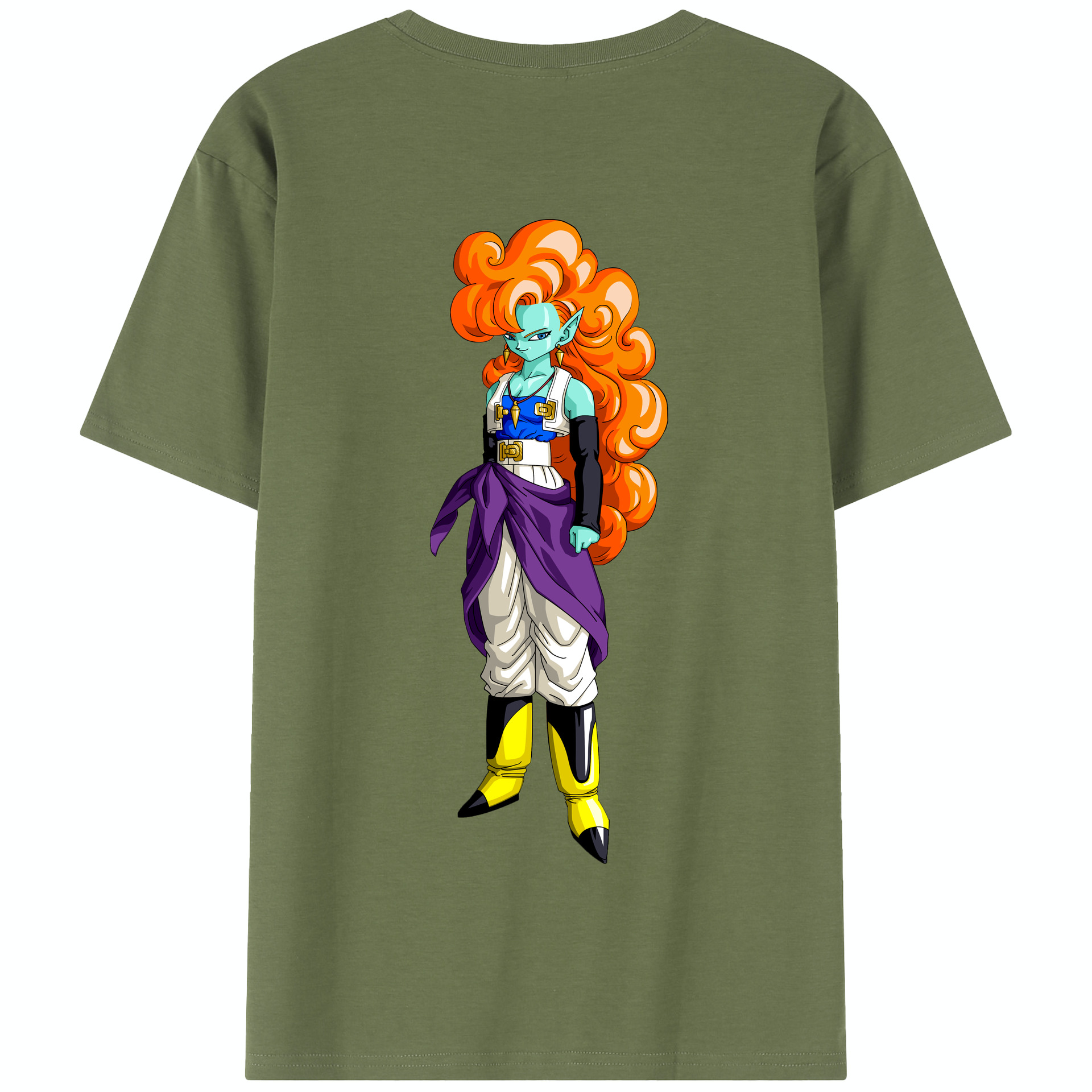 （画像用） ドラゴンボール DRAGON BALL 綿100％半袖Tシャツ（背面プリント）